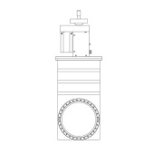 Шиберный затвор KYKY CCD-35B