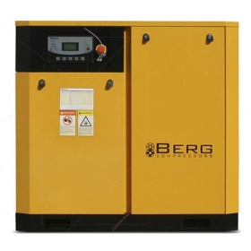 Винтовой компрессор BERG ВК-37-E/12 бар с прямым частотно-регулируемым приводом