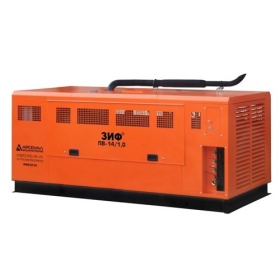 Передвижная компрессорная станция Арсенал ЗИФ-ПВ-12/1,3 на раме дизельная промышленная