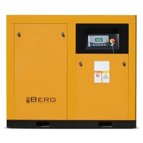 Винтовой компрессор BERG ВК-30-E/7 бар с прямым частотно-регулируемым приводом
